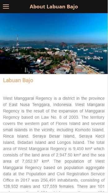 Labuan Bajo Travel Guide screenshot 1