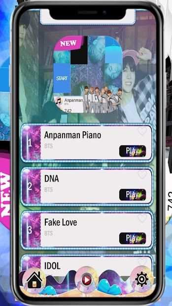 Magic BTS Piano Tiles screenshot 1