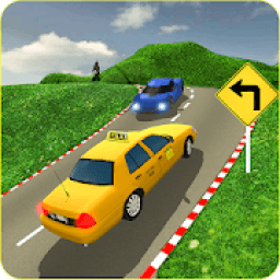 ikon Uphill Taxi Game : Pick and Drop Sim