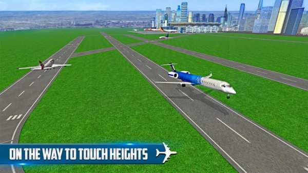Airplane Flights Driver Flying Plane Simulator स्क्रीनशॉट 3