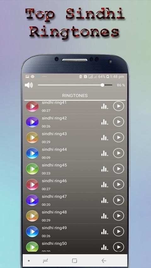 Sindhi Ringtones Top and New Ringtones 2019 स्क्रीनशॉट 2