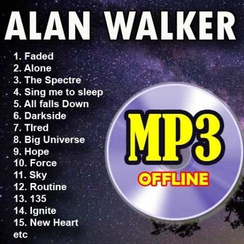 ALAN WALKER * MP3 SONG OFFLINE 2019 screenshot 1