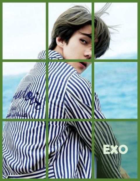 EXO [SEHUN] Puzzle Game screenshot 2