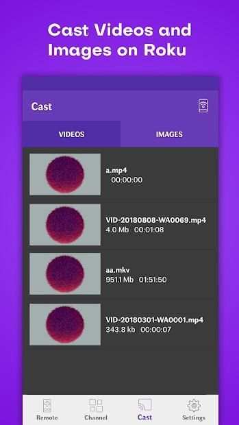 Remote + Cast for Roku Device & TV screenshot 1