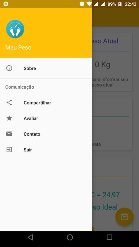 Meu Peso screenshot 4