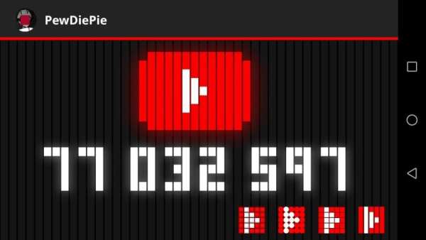 YouTube Subscriber Counter स्क्रीनशॉट 1