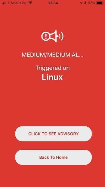 CyberAlerts screenshot 1