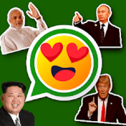 ikon Politician Stickers for WhatsApp, WAStickerApps