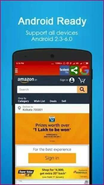 Internet Browser - 4G Browser screenshot 4