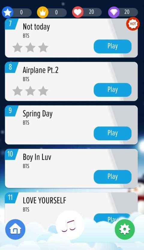 BTS Piano Magic Tiles screenshot 4