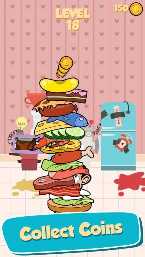Mr Bean - Sandwich Stack स्क्रीनशॉट 18