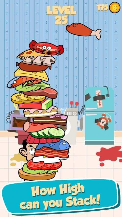 Mr Bean - Sandwich Stack स्क्रीनशॉट 16