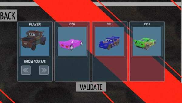 Mcqueen Car Racing 3 screenshot 1