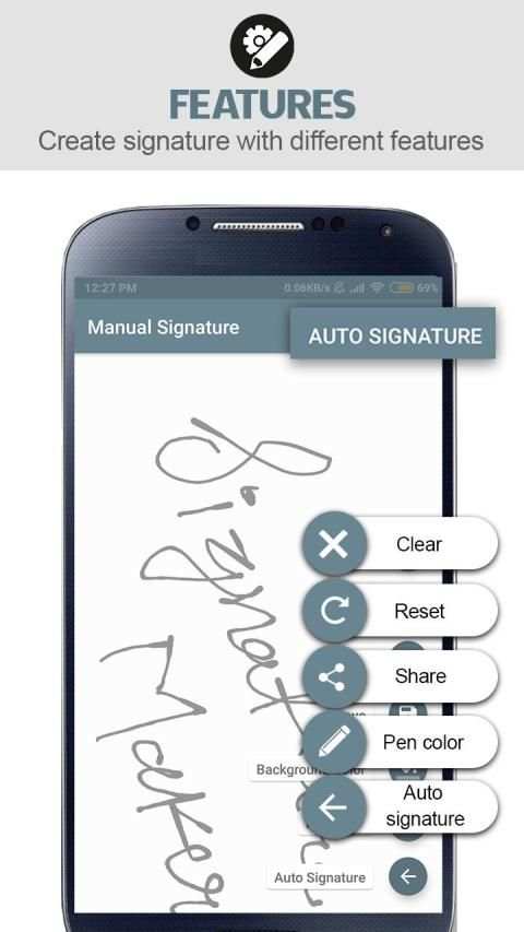 Signature Maker - Signature Creator : Digital Sign screenshot 1