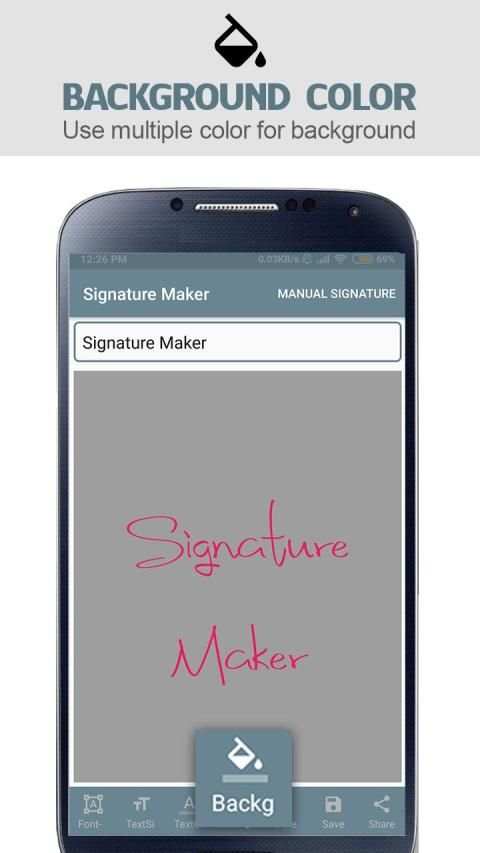 Signature Maker - Signature Creator : Digital Sign स्क्रीनशॉट 4