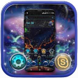 Magic Night Launcher Theme