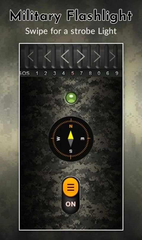 Military Flashlight - Torch Light screenshot 5