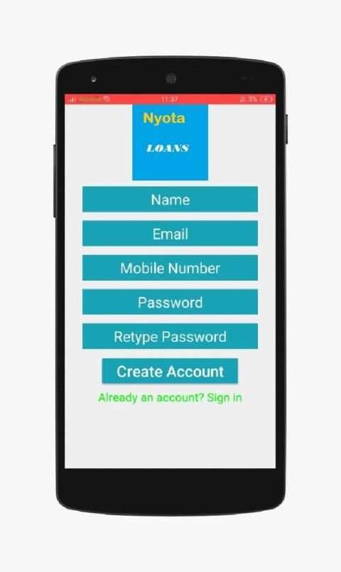 Nyota loans screenshot 1