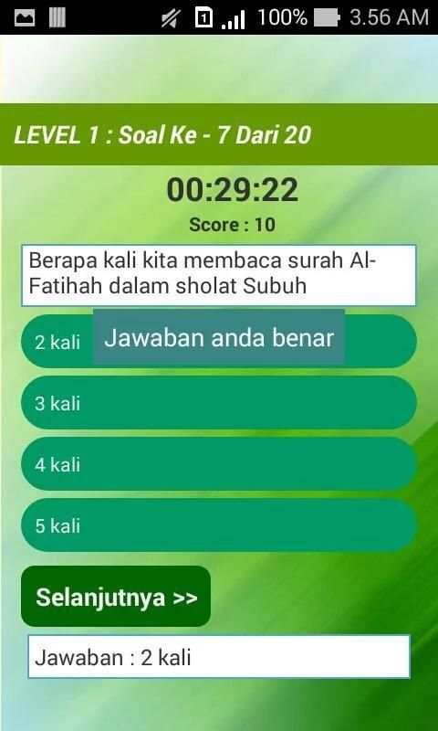 Kuis Anak Muslim screenshot 5