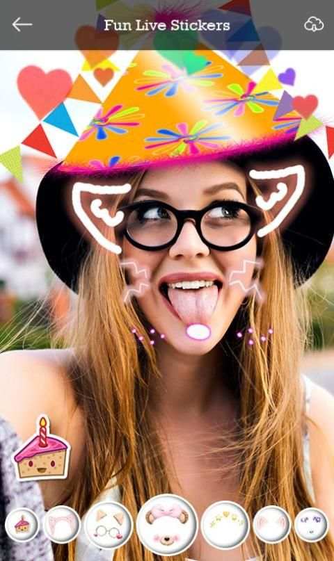 Best Selfie, Sticker, Beauty Camera, Photo Editor स्क्रीनशॉट 4