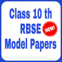RBSE Class 10 Model Papers