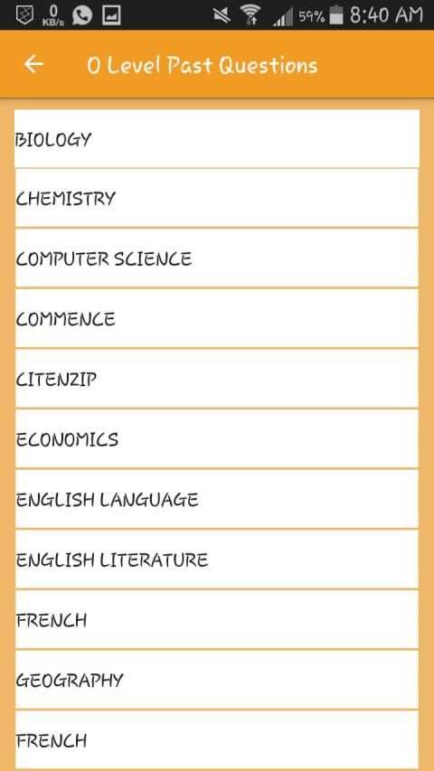 Cameroon GCE Guide скриншот 6