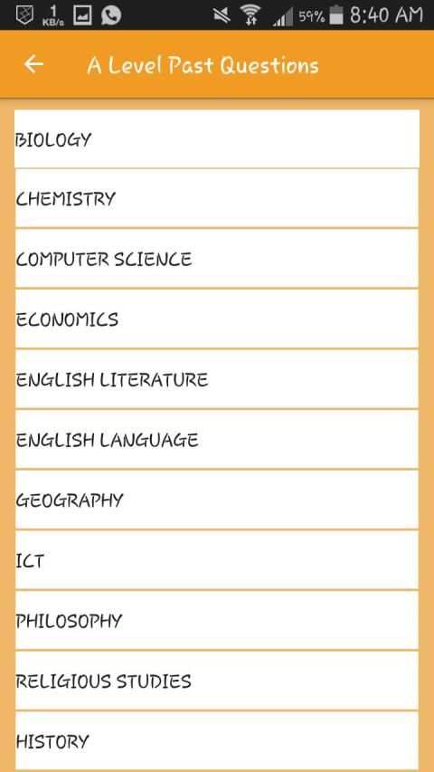 Cameroon GCE Guide скриншот 5
