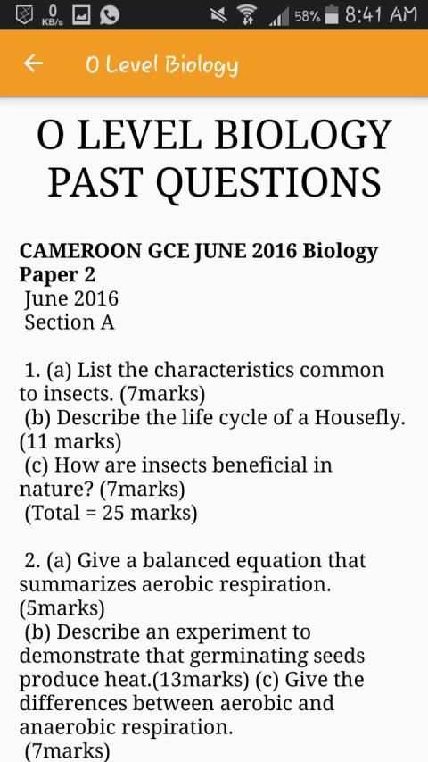 Cameroon GCE Guide скриншот 2