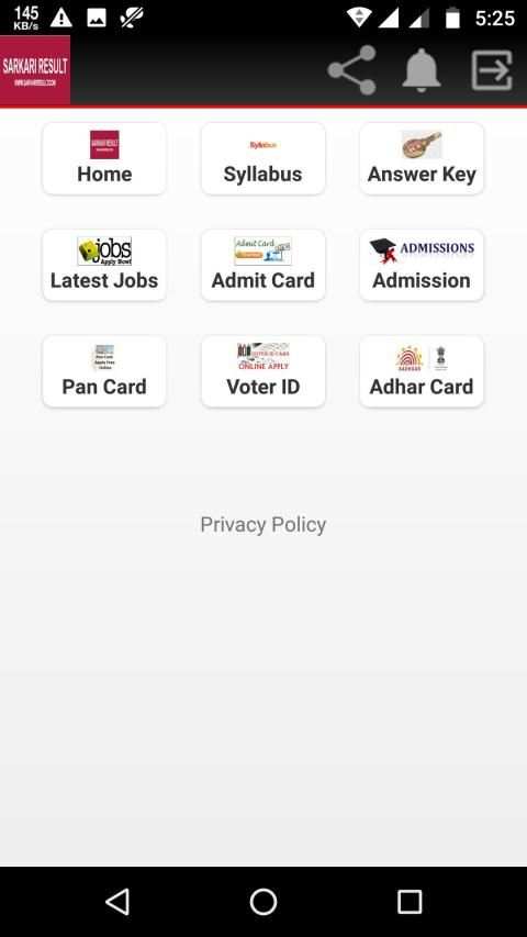 Sarkari Result App | SarkariResult.com | Govt. Job स्क्रीनशॉट 4