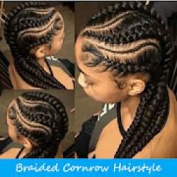 Braided Cornrow Hairstyle