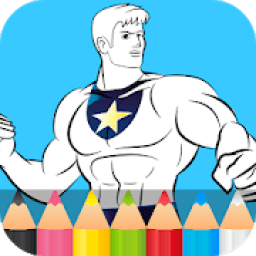 Superheros Coloring icon