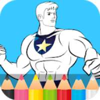 Superheros Coloring on 9Apps