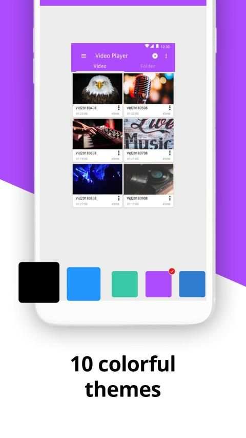 4K & HD Video Player स्क्रीनशॉट 8