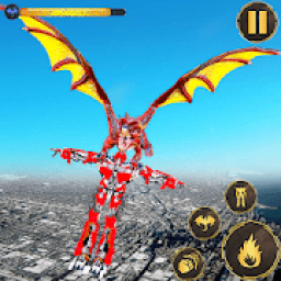 ikon Dragon Transforming Robot Wars