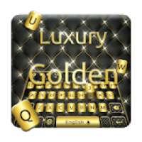 Luxury Gold Keyboard Theme on 9Apps