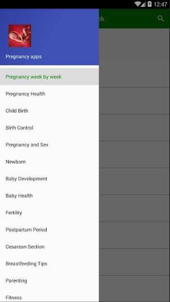 Pregnancy Week by week screenshot 3