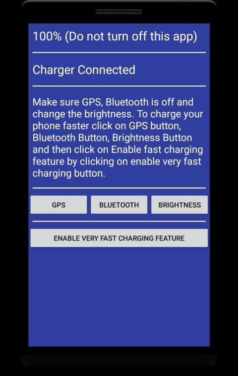 Very Fast Battery Charging screenshot 1