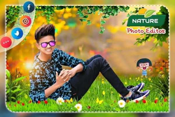 Nature Photo Editor स्क्रीनशॉट 1