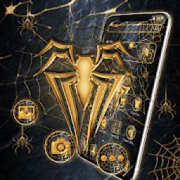 Gold Metal Amazing Spider Theme