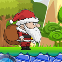 Santa Claus Run Merry Christmas icon