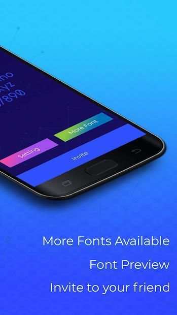 100 Samsung Galaxy Font Style screenshot 1