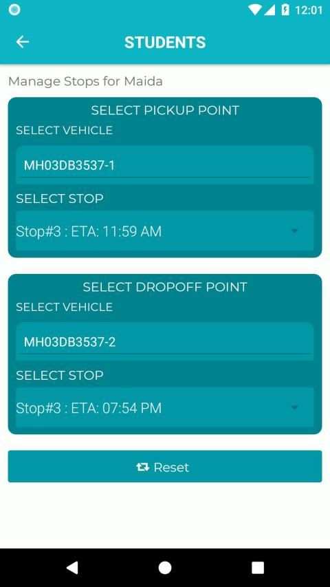 SS Bus Tracker स्क्रीनशॉट 2