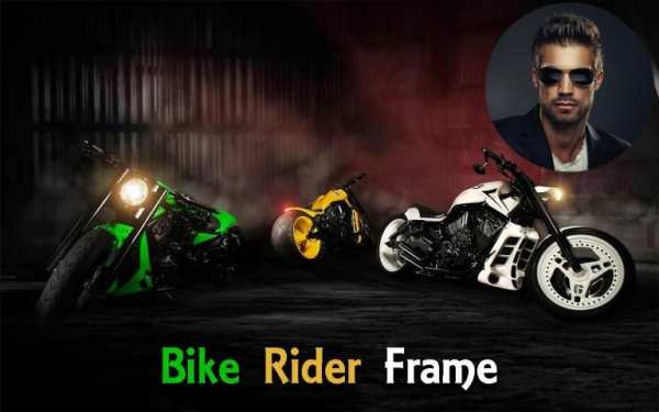 Man Bike Rider Photo Suit Editor: Make Pro Photos स्क्रीनशॉट 1
