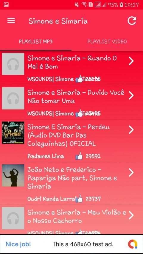 Simone e Simaria Musica 2019 screenshot 2
