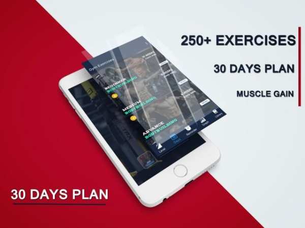Gym Workout - Gym Exercises screenshot 1
