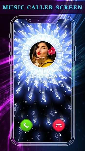 Music Color Call Screen - Color Phone, Call Block screenshot 1