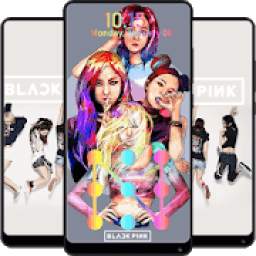 Black Pink Lock Screen - New