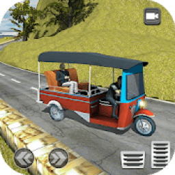 Tuk Tuk Driving Simulator - Hill Racing 3D आइकन