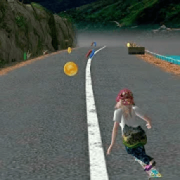 SkateBoarder Girl आइकन