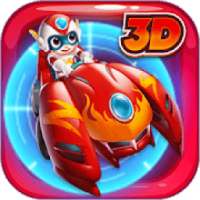 Crash Robot Racing 3D